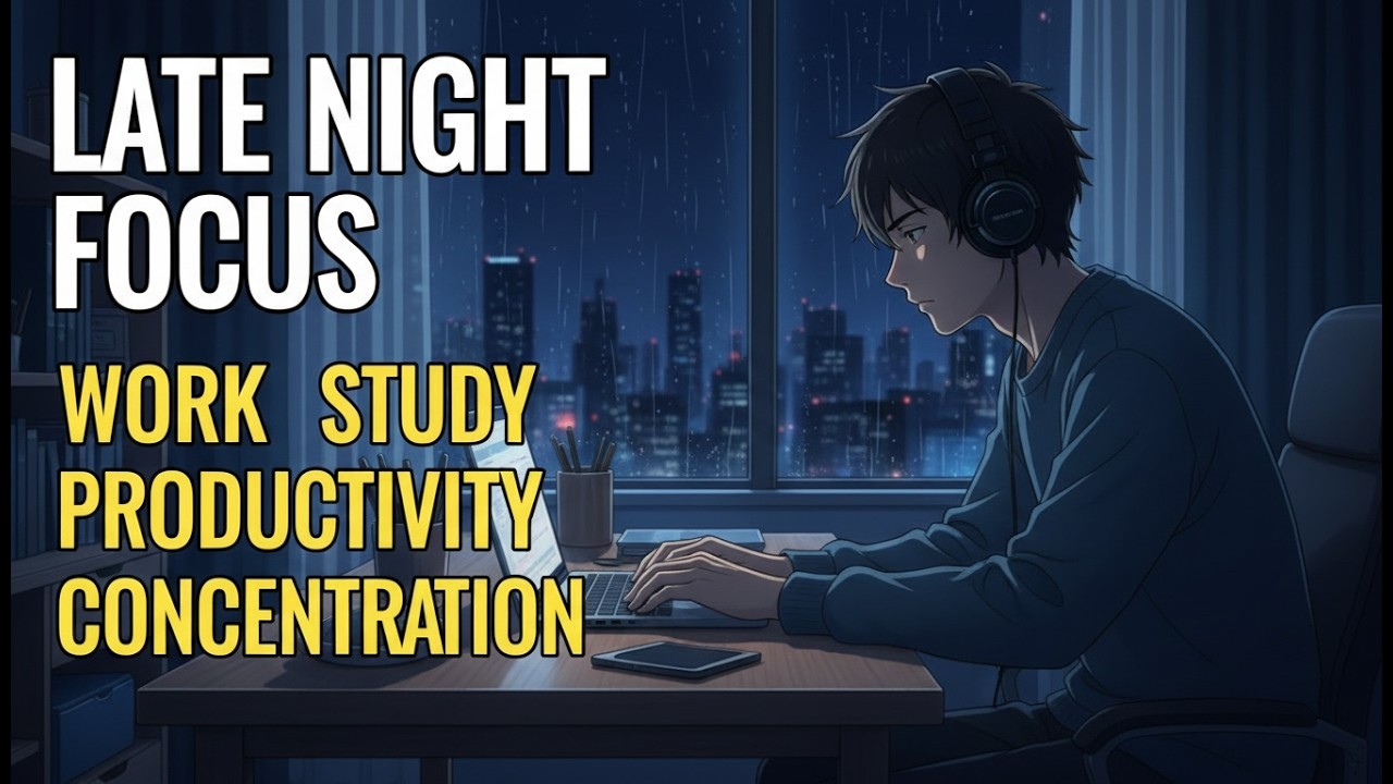 🔴 LIVE –  Silent Night Focus for Study – Live
