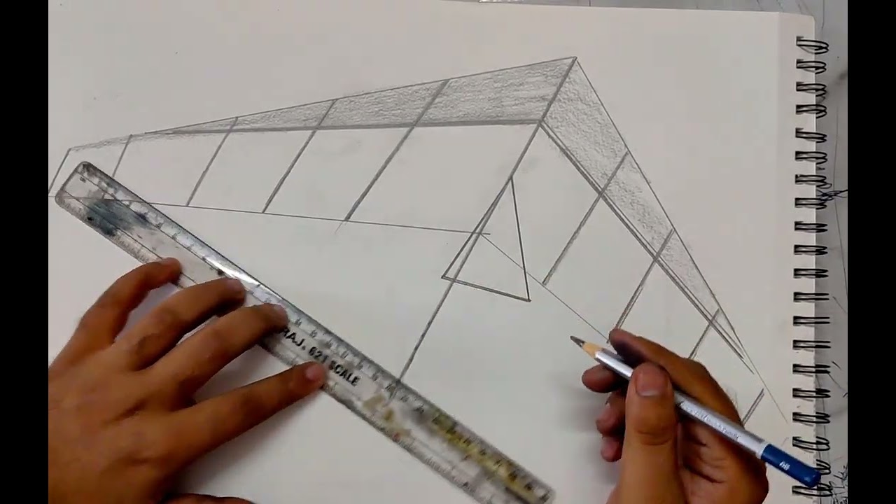 How to Draw a Hang Glider Step by Step | Easy Drawing Tutorial