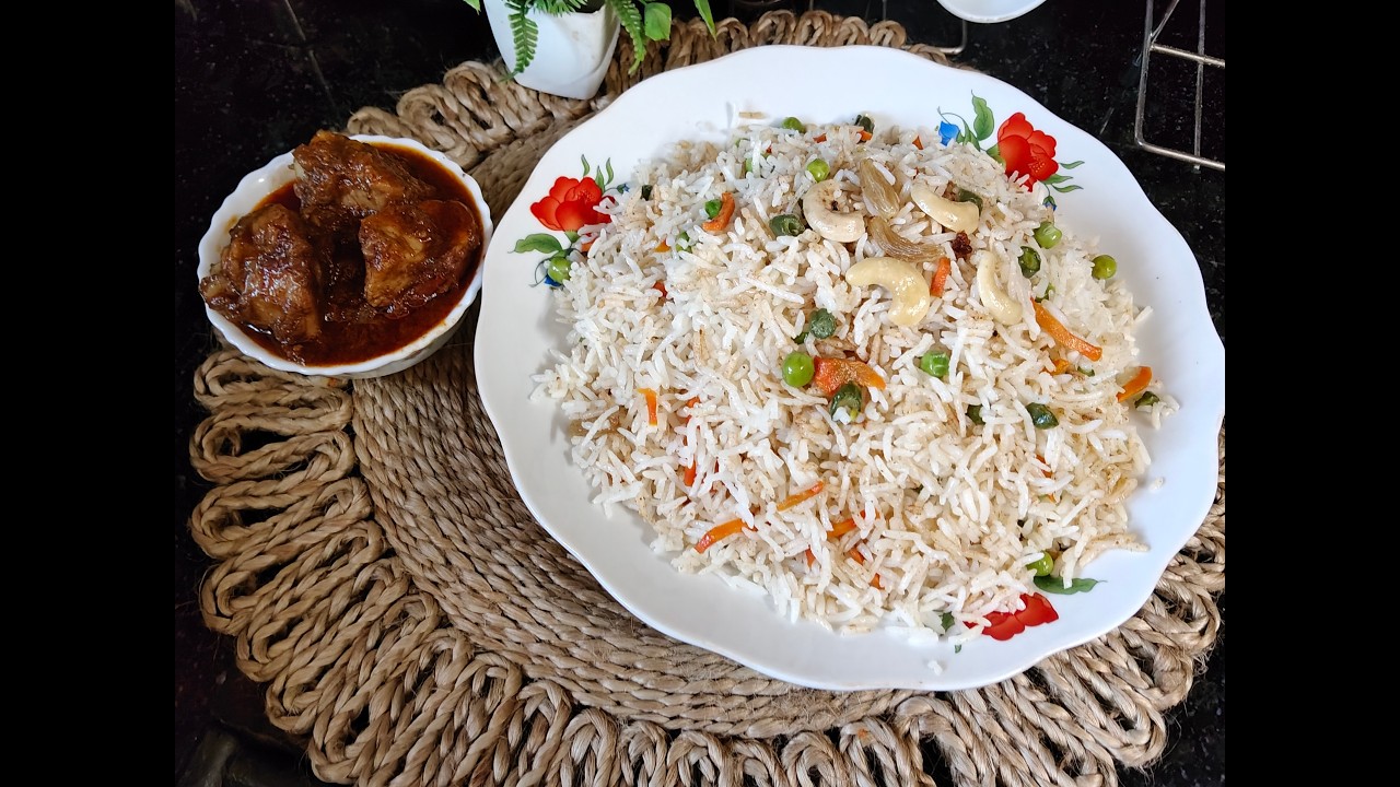 Fried Rice ar mangso kosha recipe #food #cookingclassychannel #cooking #recipe #easyrecipe