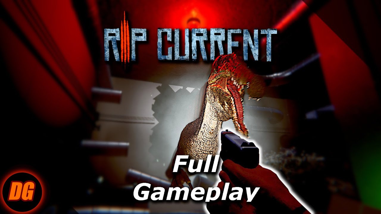 This NEW Dinosaur Horror Game is INTENSE! | Rip Current Full Gameplay