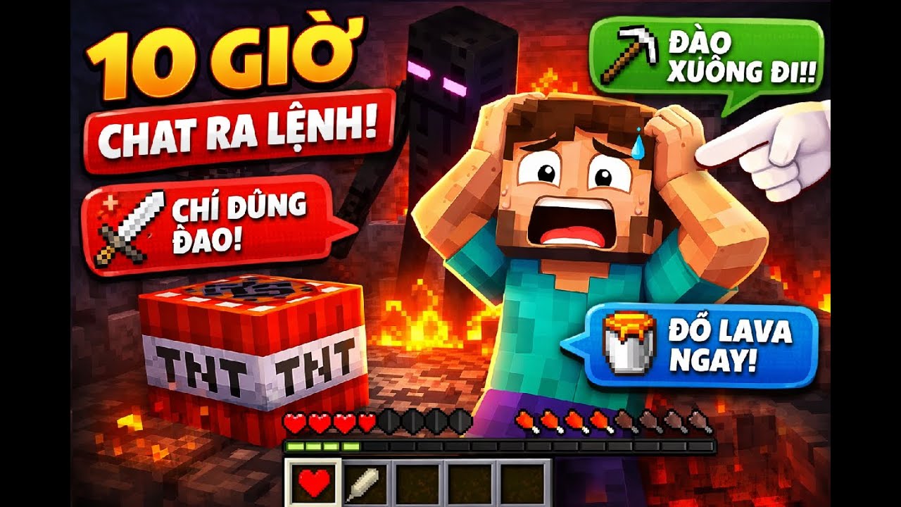 10h Stream | Minecraft - Chơi Theo Viewer Comment