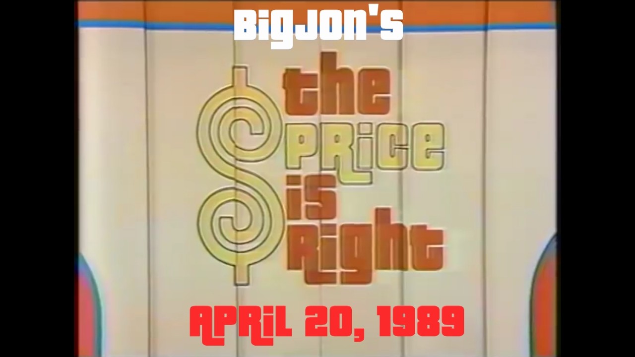 BigJon's The Price Is Right Remake Game (April 20, 1989)