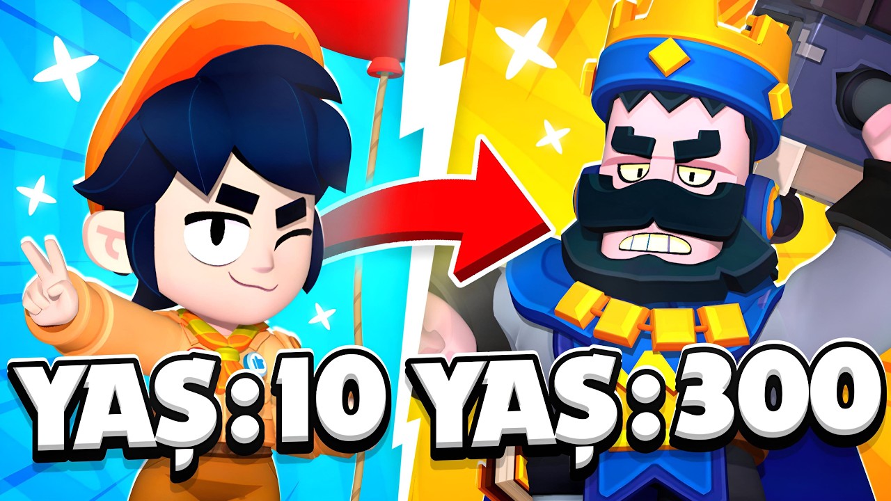 HER YAŞIN EN İYİ KARAKTERİYLE OYNADIM! 😱 | Brawl Stars
