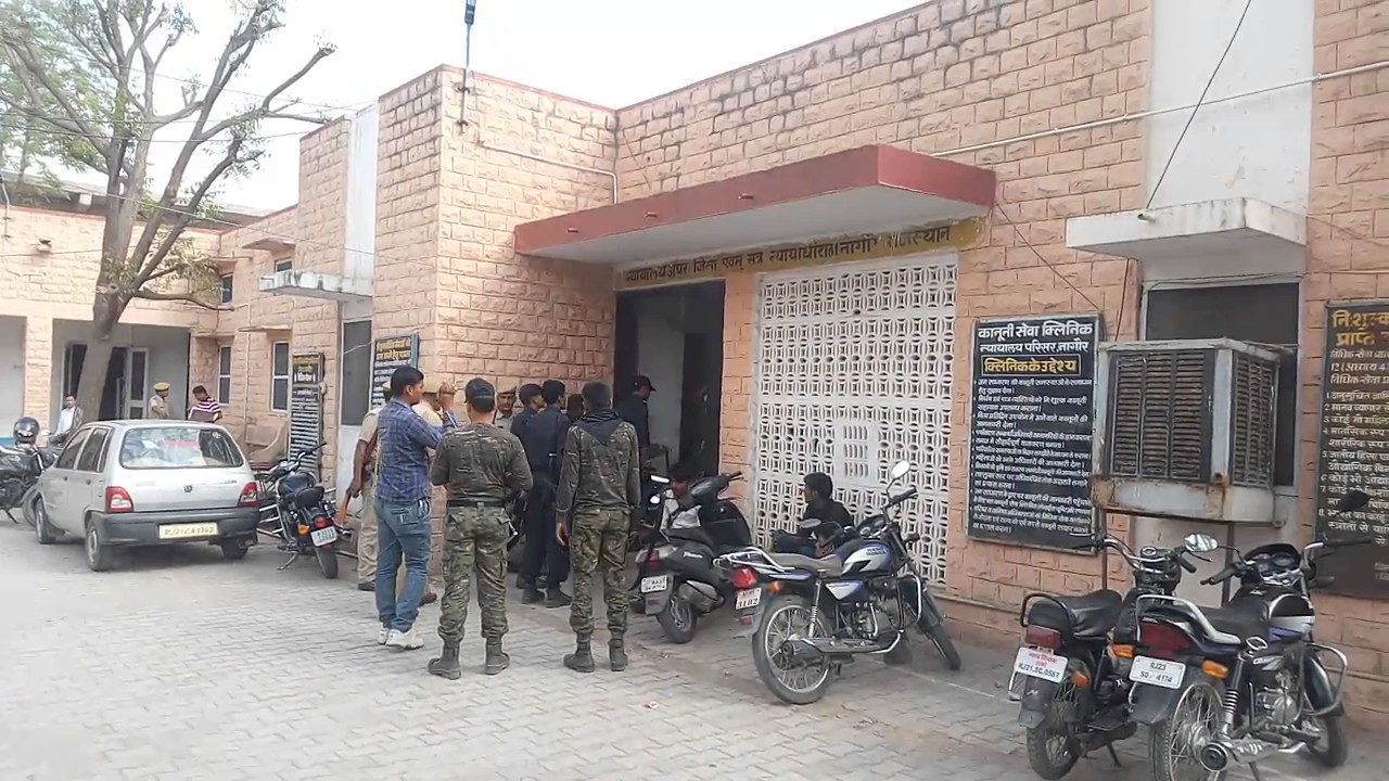 Nagaur Patrika News: Anandpal aide produce before court(1)