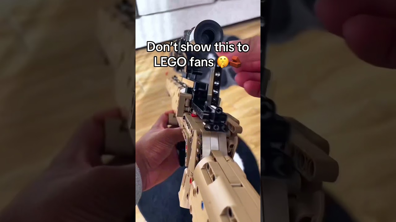 Don&rsquo;t let lego fans see this 🤫🤯