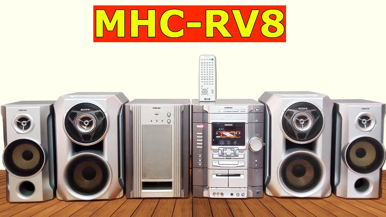 Музыкальная Hi-Fi-система Sony MHC-RV8 | Обзор и звуковой тест