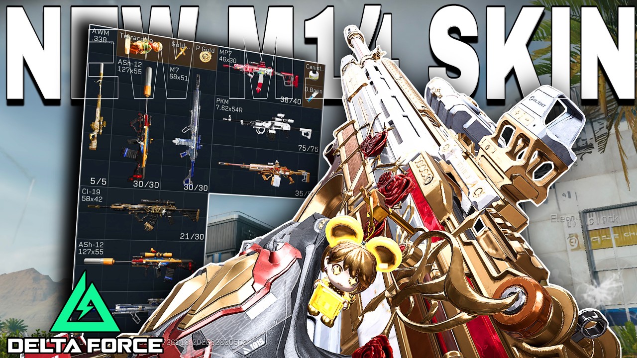 Играем с новым скином для M14 | Delta Force