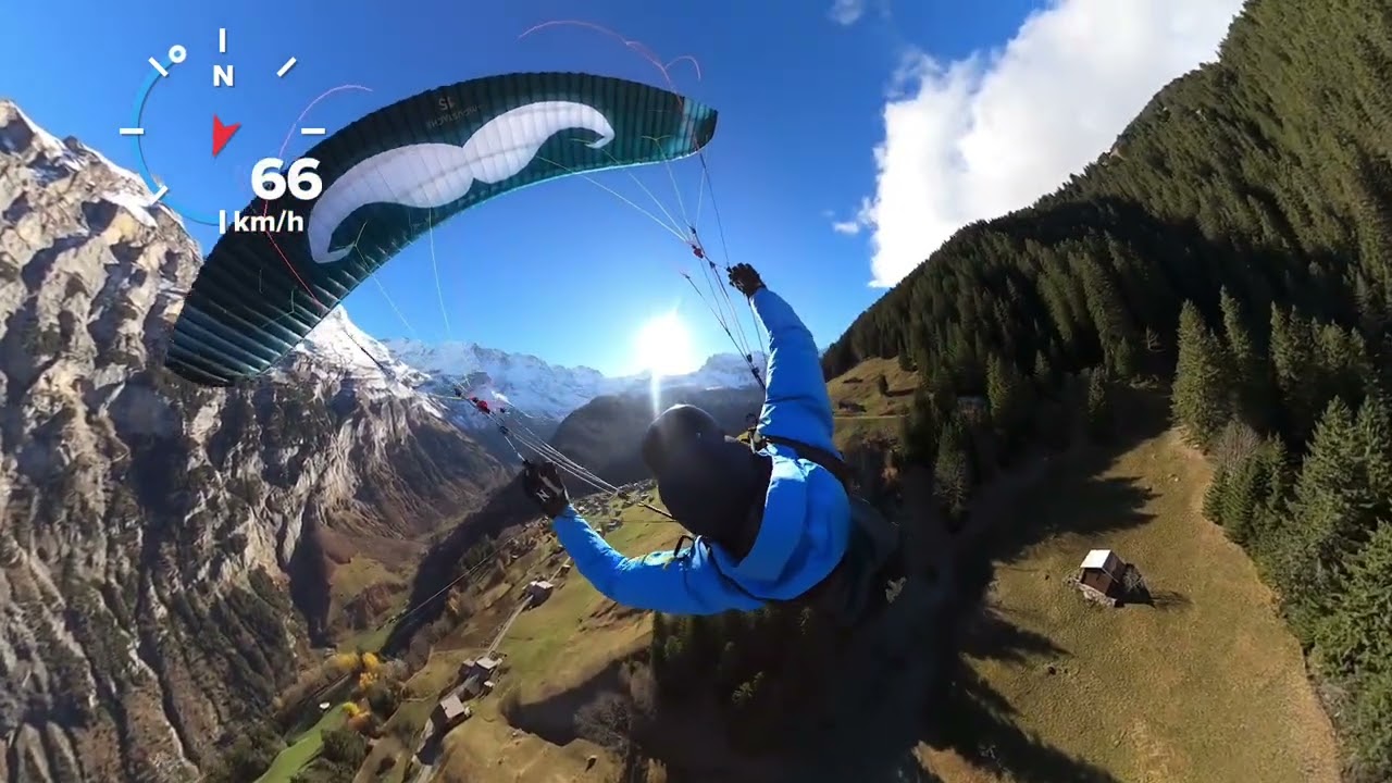 Skyluuve - Fly Schiltgrat - Gimmelwald - Stechelberg - Flare Moustache