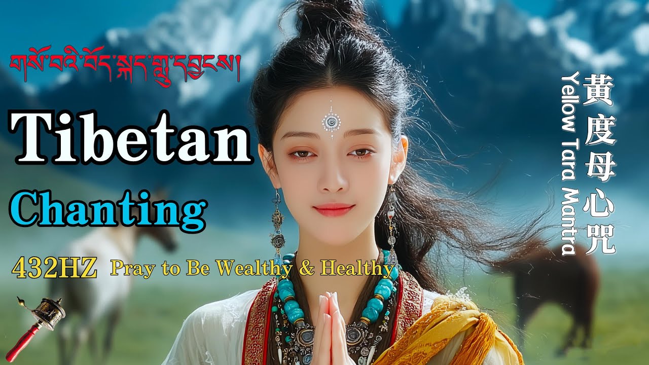 Soulful Tibetan Chant | Healing Yellow Tara Mantra: Grant You Wealth, Longevity & Blessings #疗愈佛乐