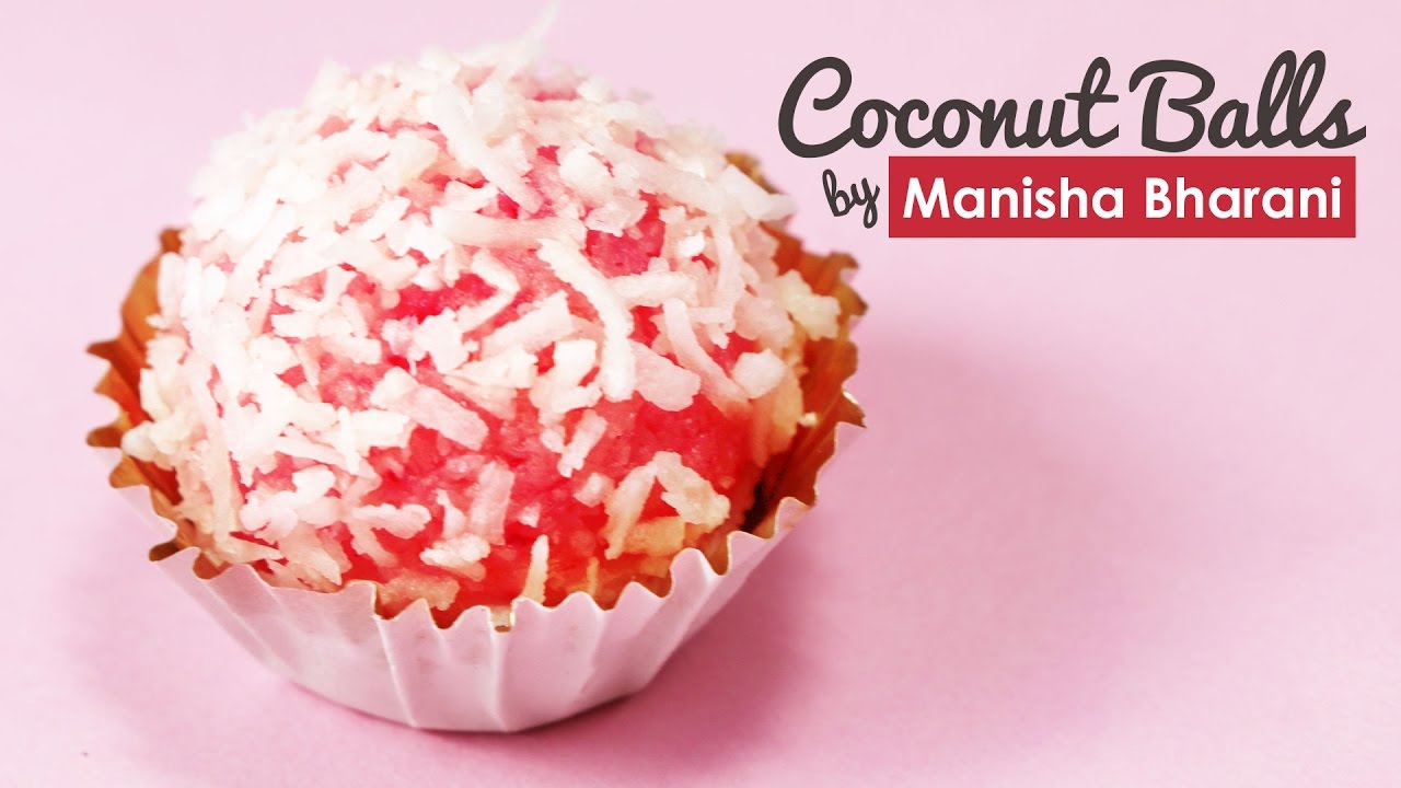 Coconut Balls - Instant Coconut Laddu - Easy & Quick Indian Sweet/Dessert Recipe