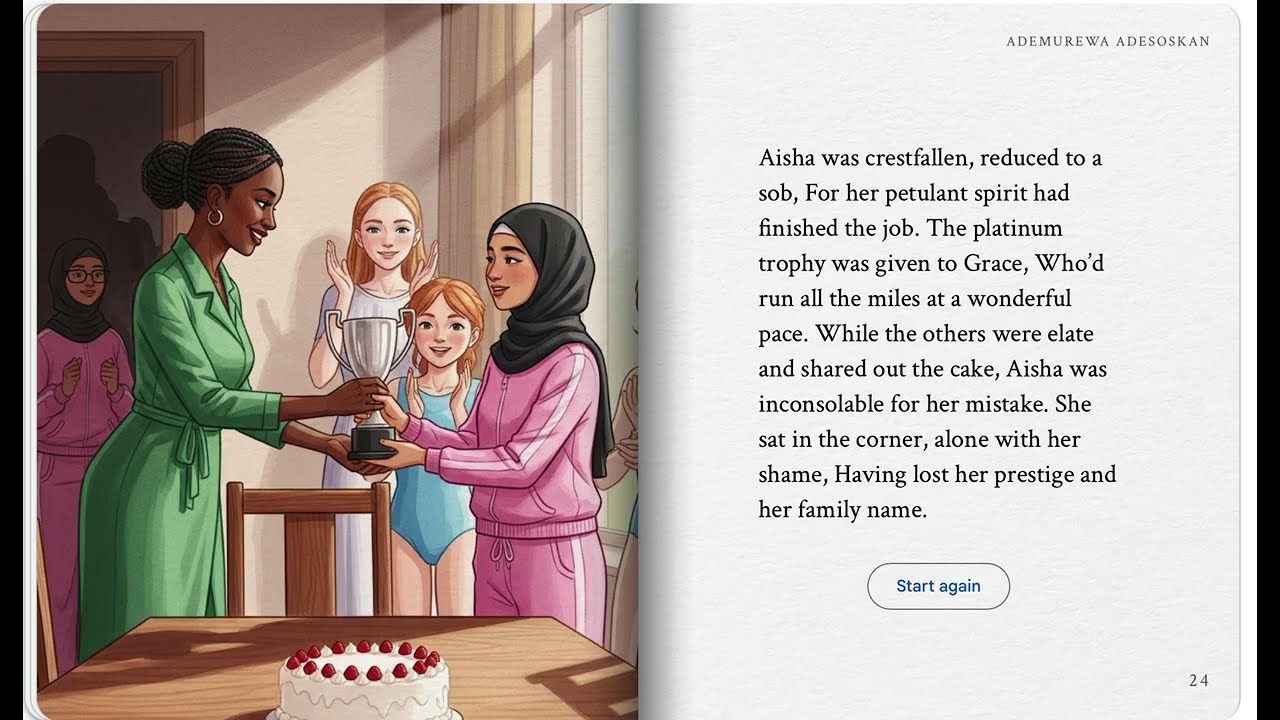 A Different Kind of Sports Day, but not without the cheating Aisha Diamond