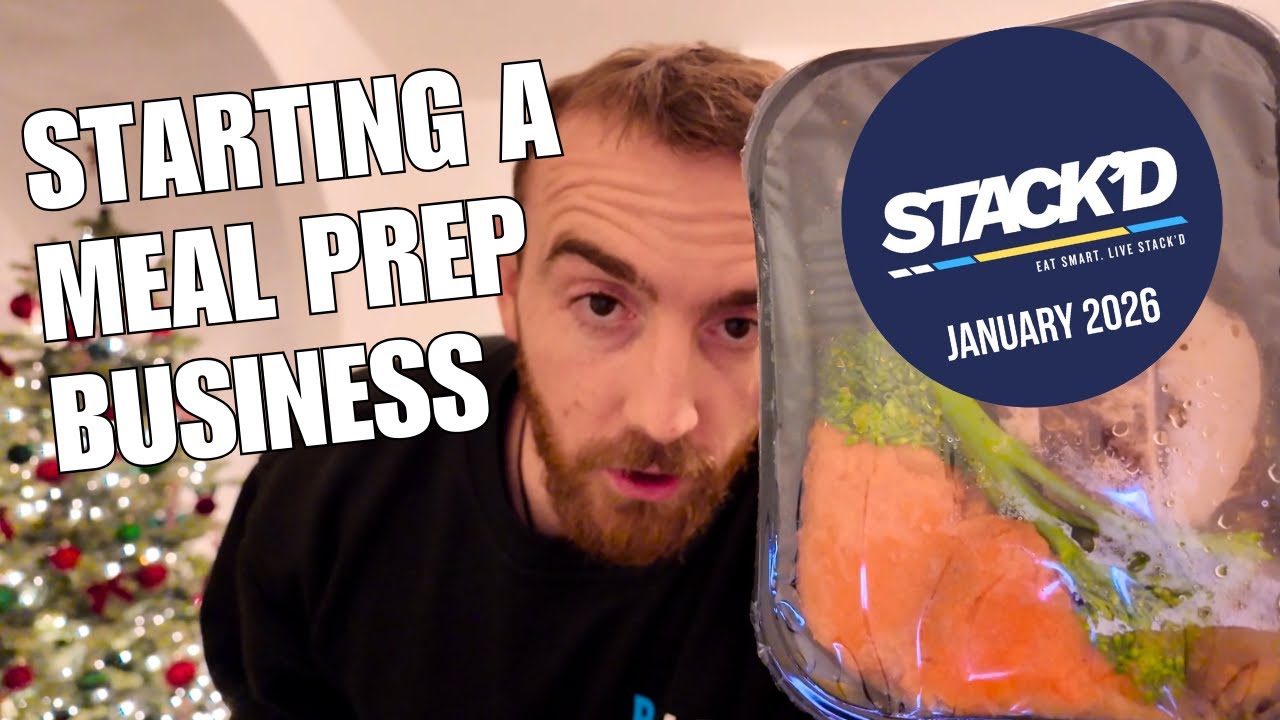 WE'RE STARTING A MEAL PREP BUSINESS