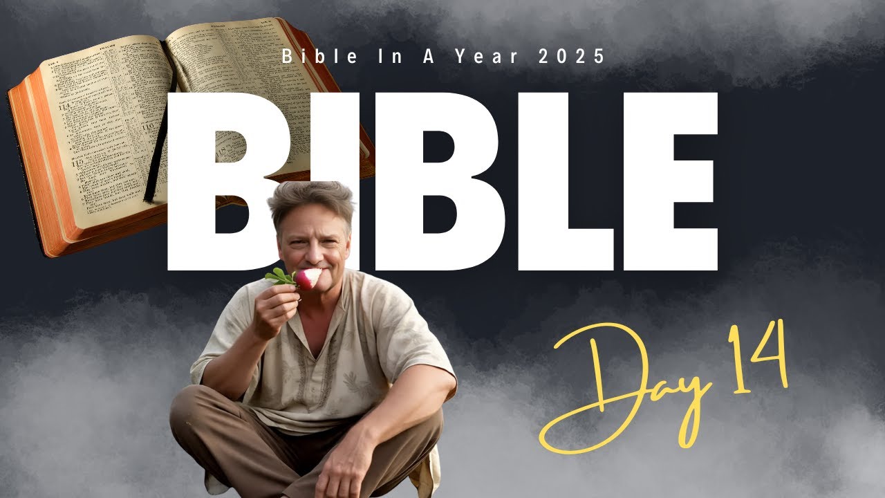 Bible In A Year 2026 | January 14, 2026 | Day 14 | Psalm 9:7-12 Matt 11:16-30, Gen 29:1-30:43 📱