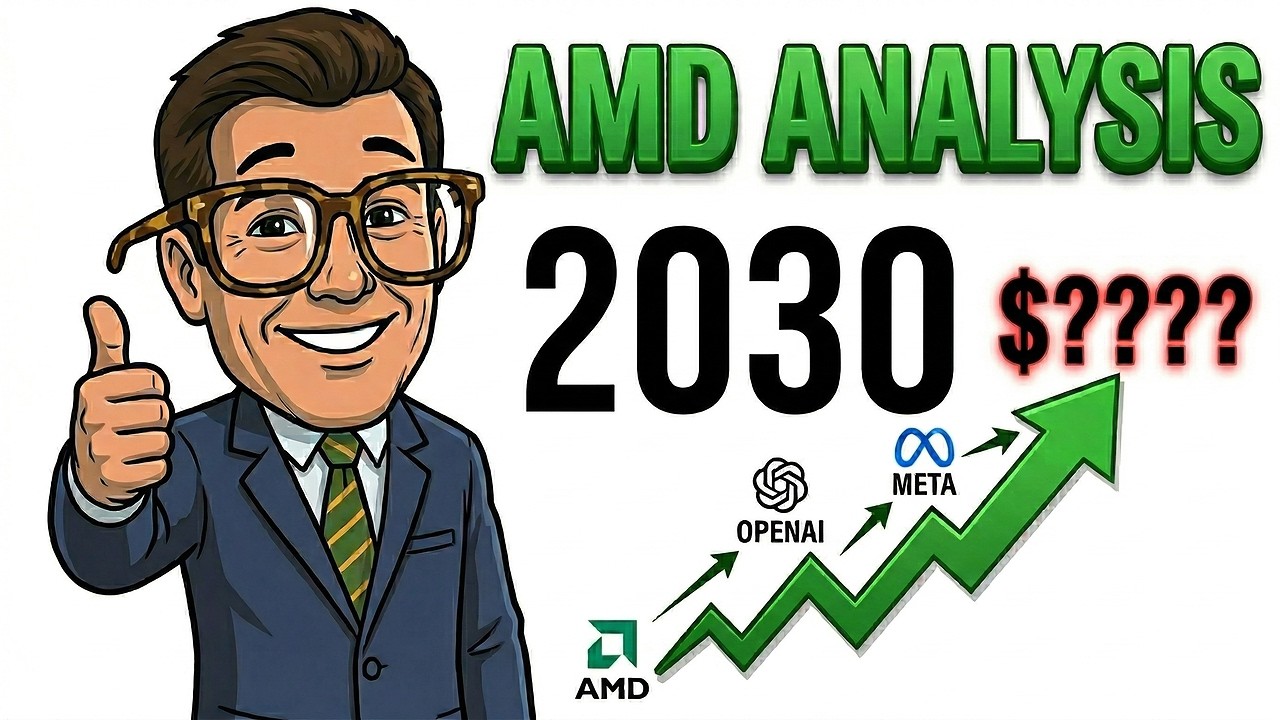 Хватит игнорировать падение AMD: мой прогноз цены на 2030 год #amd #инвестиции #инвестицииврост