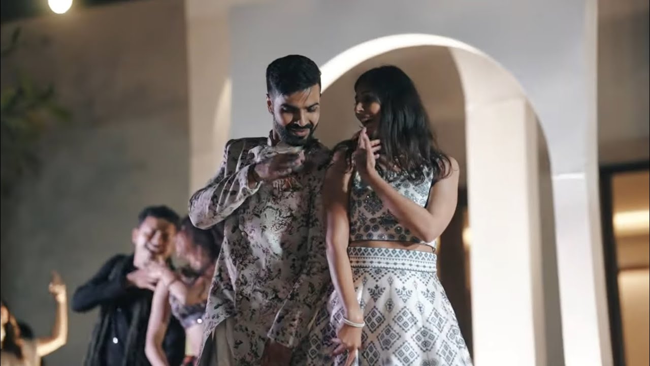 BRIDE & GROOM LOVE STORY | WEDDING SANGEET | SANCHIT & RADHIKA | PARIDHI SOMANI CHOREOGRAPHY