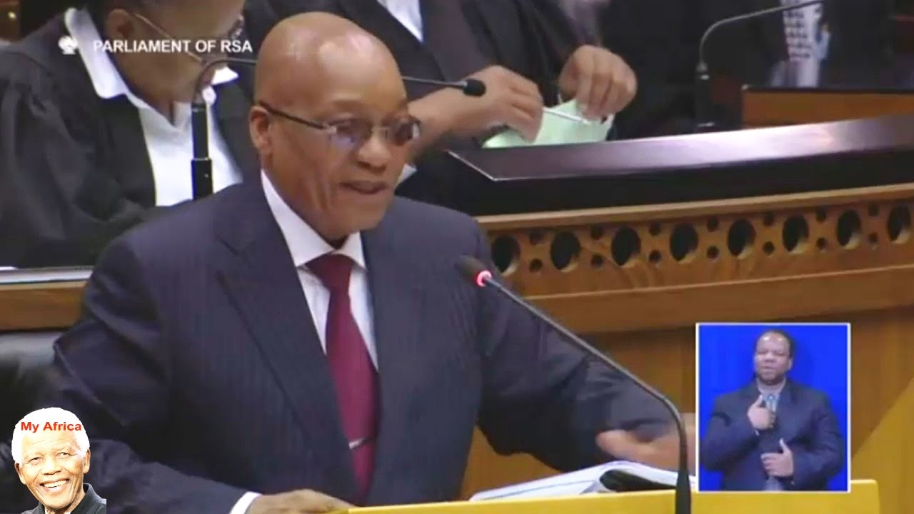 Jacob Zuma Laughs Away Questions Again. 