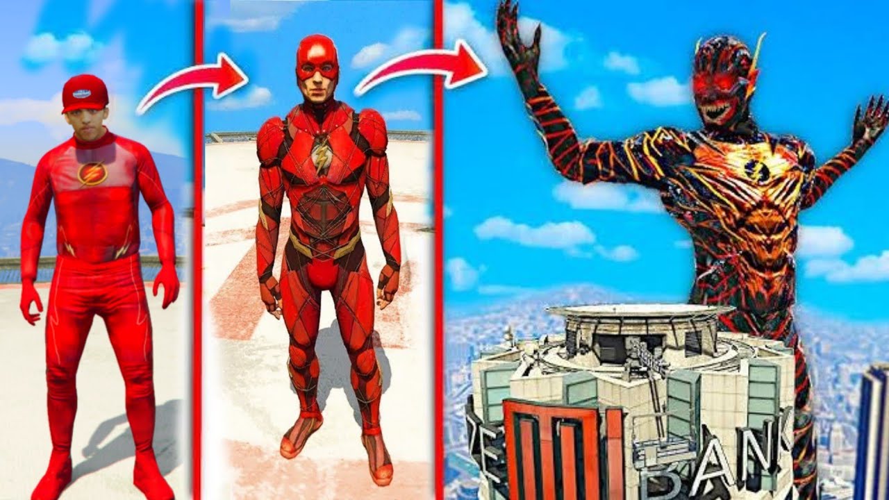 GTA 5 : Upgrading FLASH To GOD FLASH !! MALAYALAM