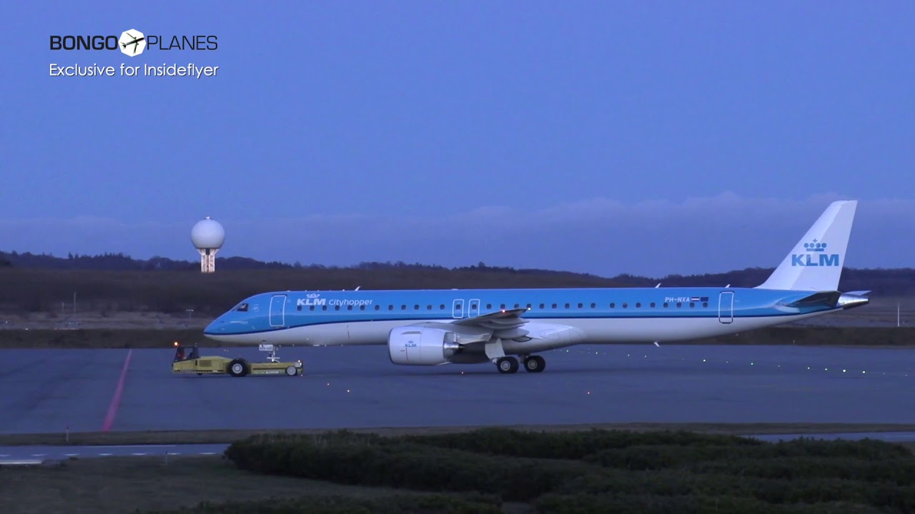 KLM E195-E2 (PH-NXA) - Video by BongoPlanes - InsideFlyer Exclusive