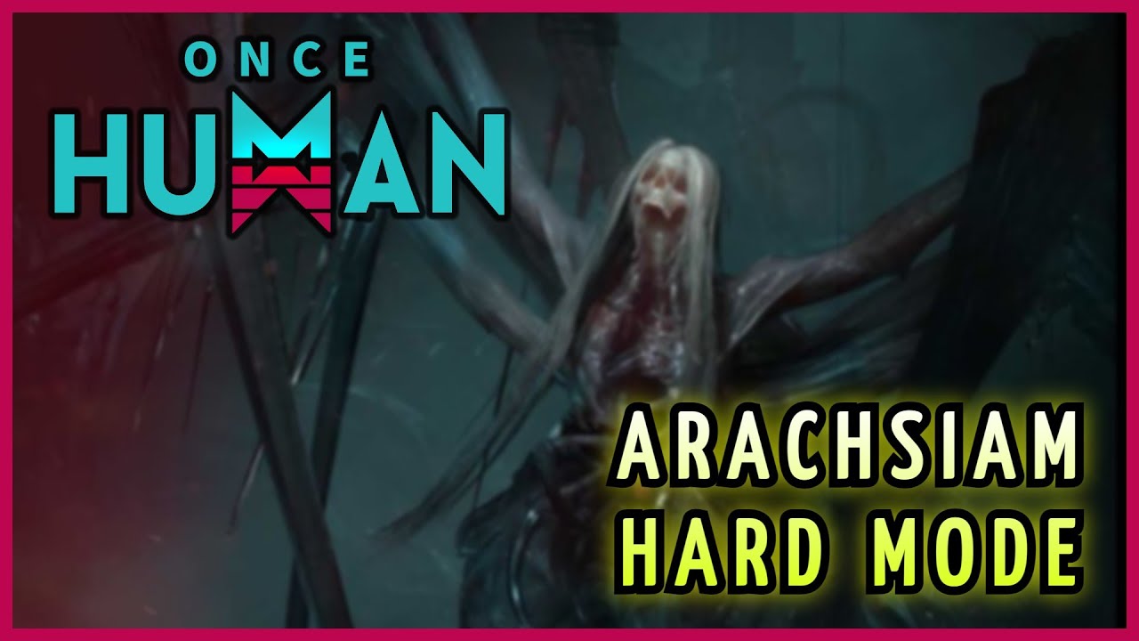 Fighting Arachsiam, Spider Boss Solo - Hard Mode Walkthrough