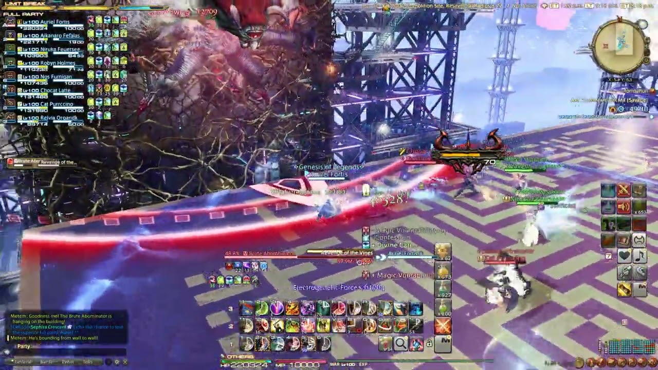 FFXIV AAC Cruiserweight M3S (M7S) Clear | WAR MT POV