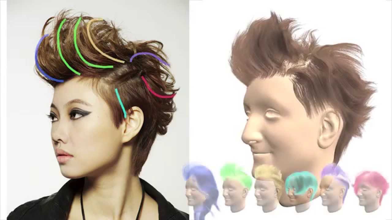 Single-View Hair Modeling Using a Hairstyle Database (SIGGRAPH 2015)