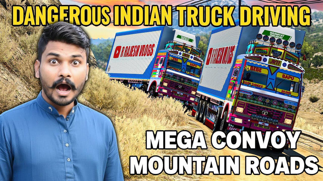 Tata Truck vs Maut Ka Rasta! 🚛  Tajikistan to Pakistan Border  R Rajesh Vlogs Ep#2