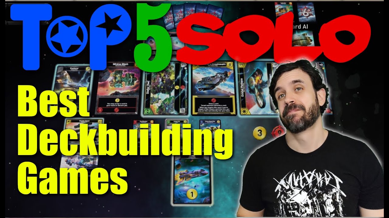 Top 5 Solo Deckbuilding Games | Is the hype justified?