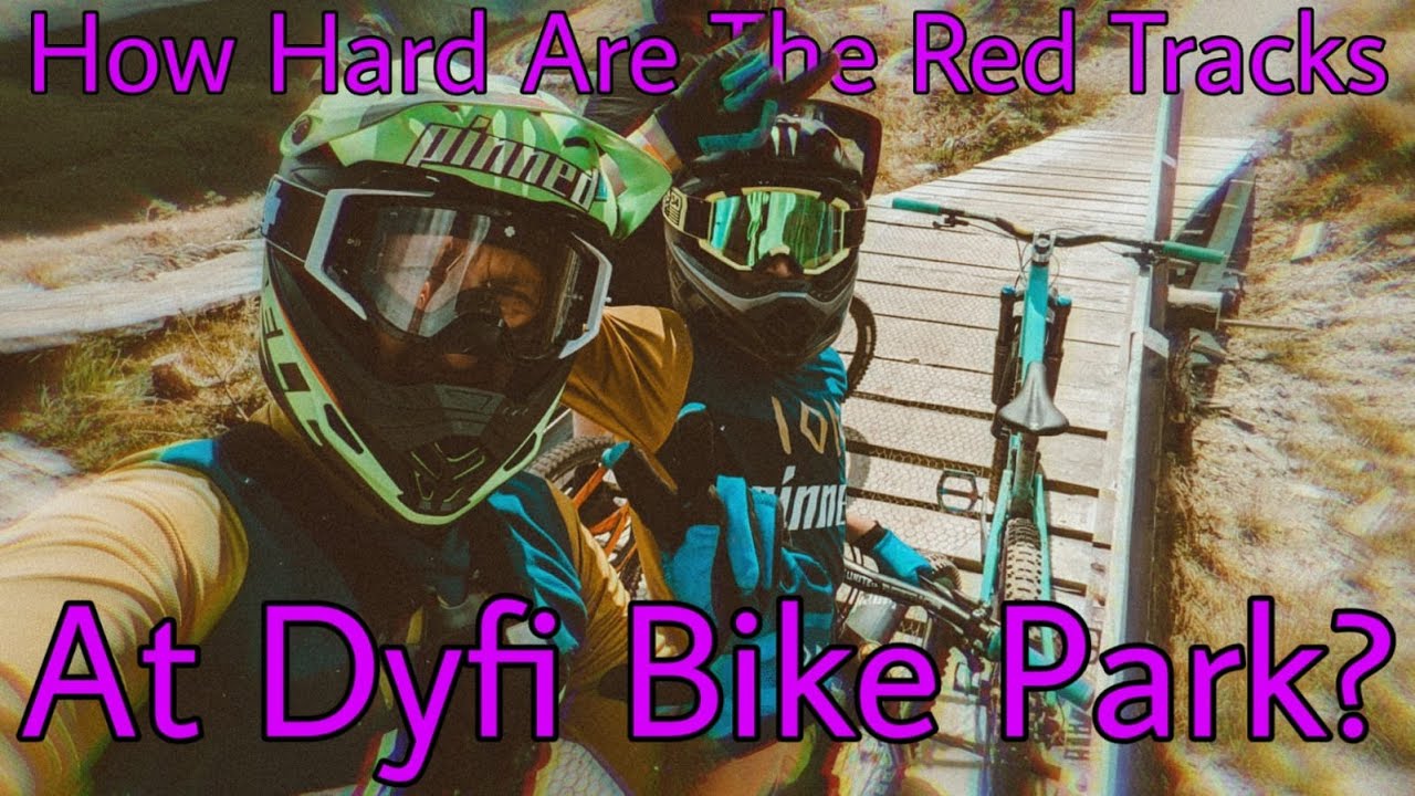 How Hard are the NEW ATHERTON'S DYFI BIKE PARK RED TRAILS???
