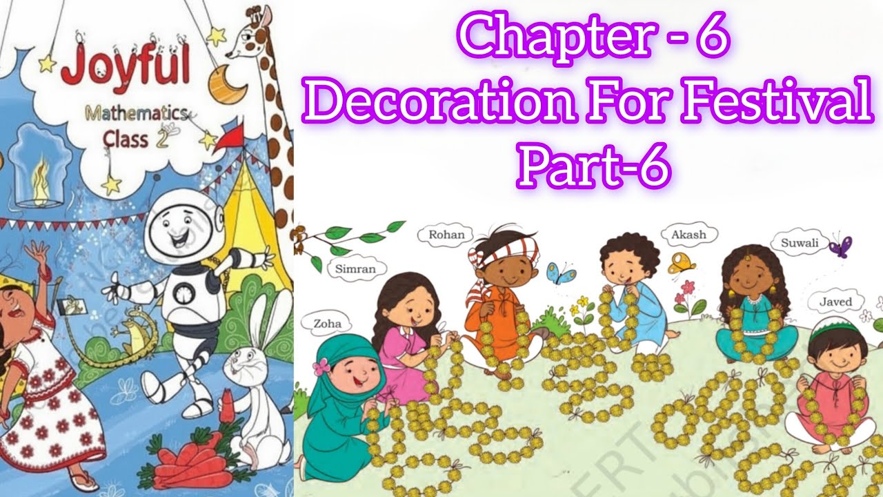 Class 2 Math: Decoration for Festival 🎈| Addition & Subtraction Pyramids | Chapter 6