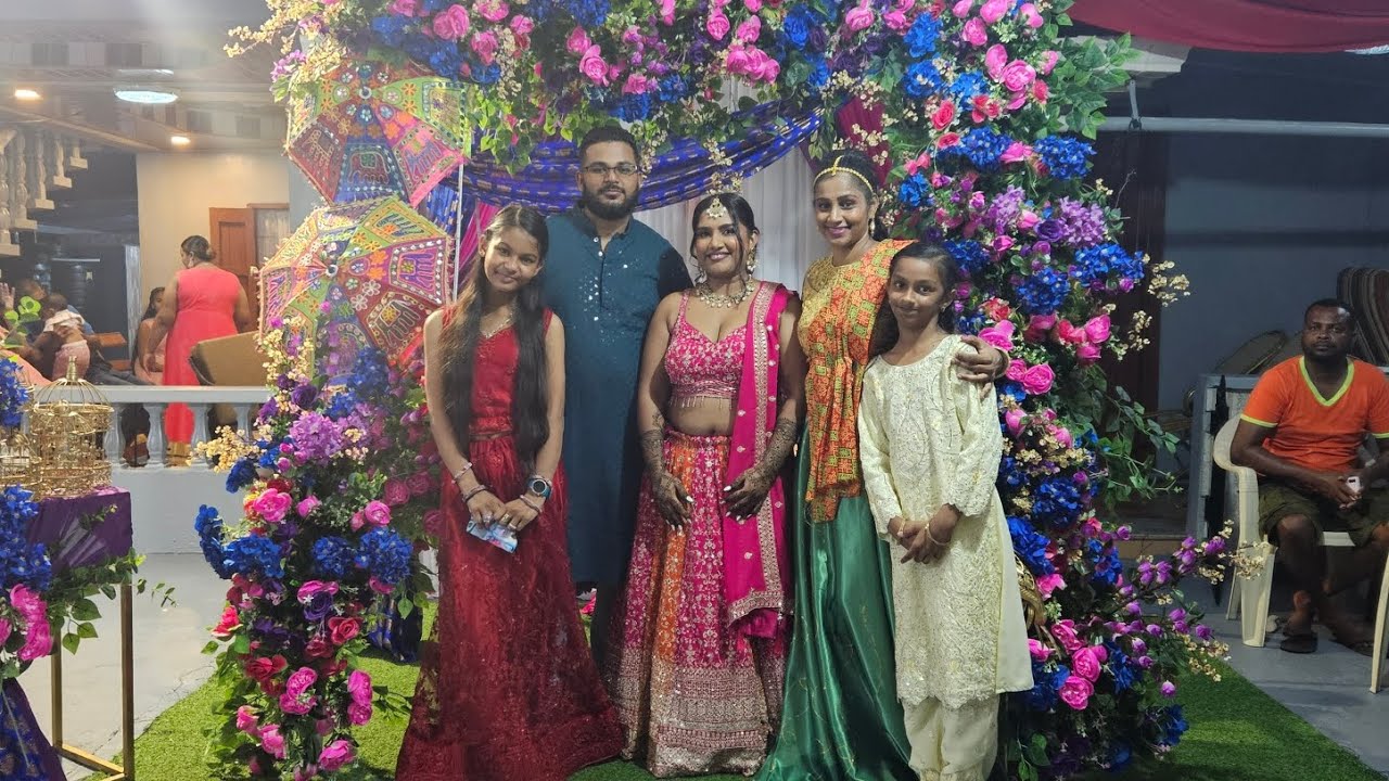 A sangeet/Mehendi night, lots of singing & dancing. Music used for entertainment purposes only 😊