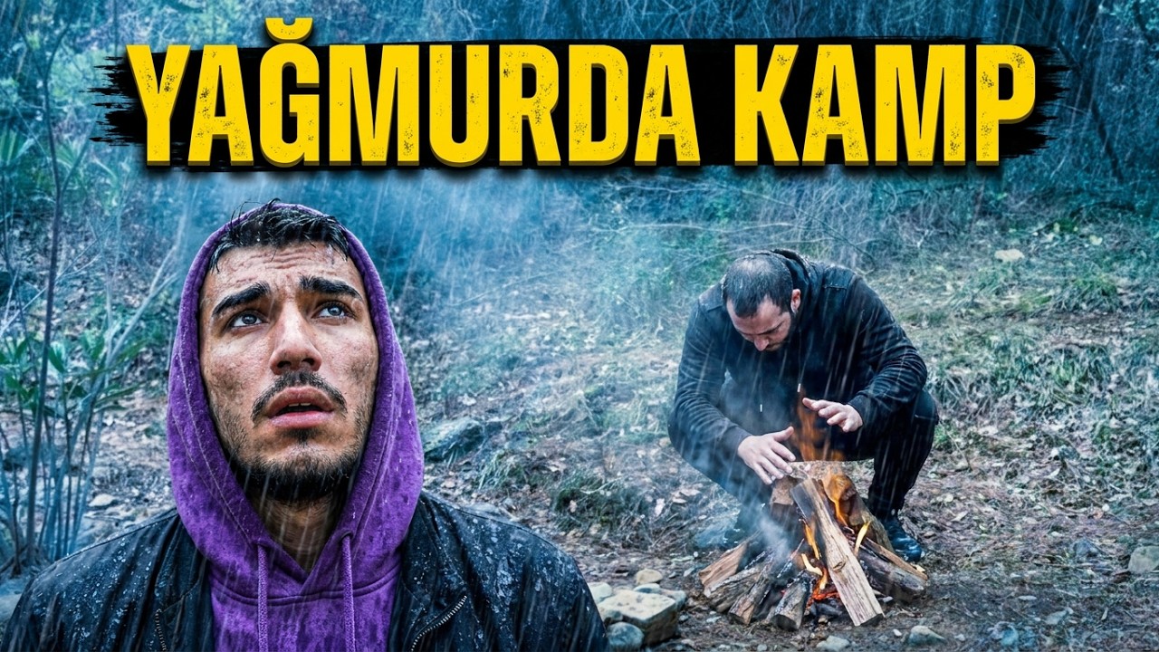 Ormanda Yağmura Yakalandık! (ZOR KAÇTIK) 3. Bölüm