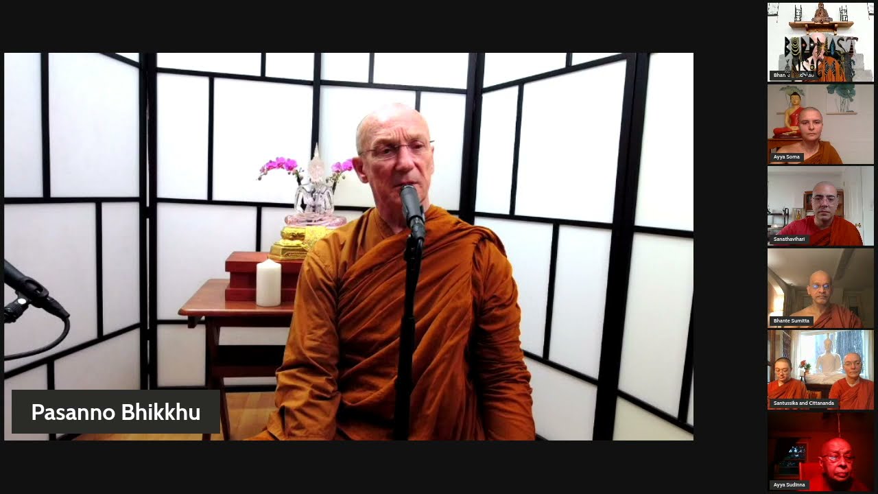 Ajahn Pasanno: The role of Samādhi in entering the Stream