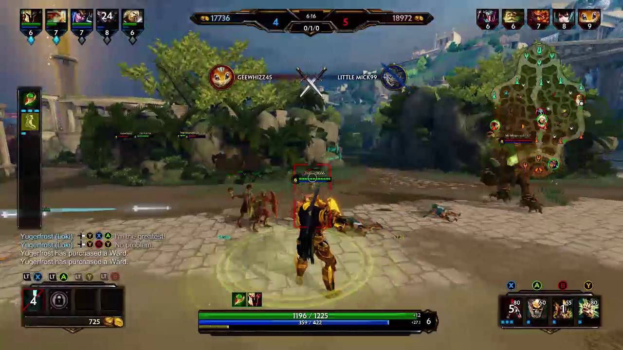 Smite Xbox One unranked