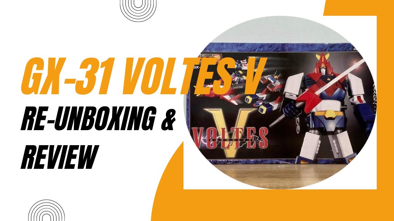 Ep01 Re-unboxing & Review - Bandai SOC GX-31 Voltes V