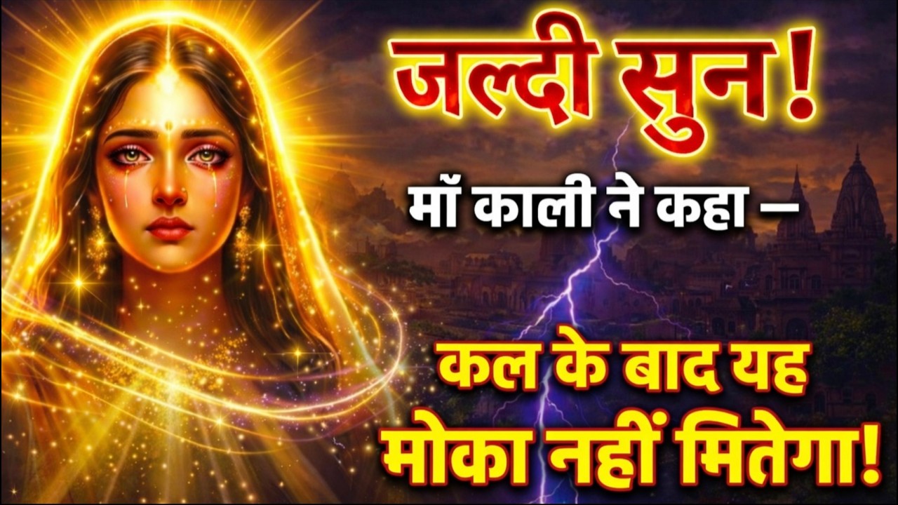 🕉️ 6 March ka Maa Kali Message | Aaj ka Divine Message | divine message  #shivshakti