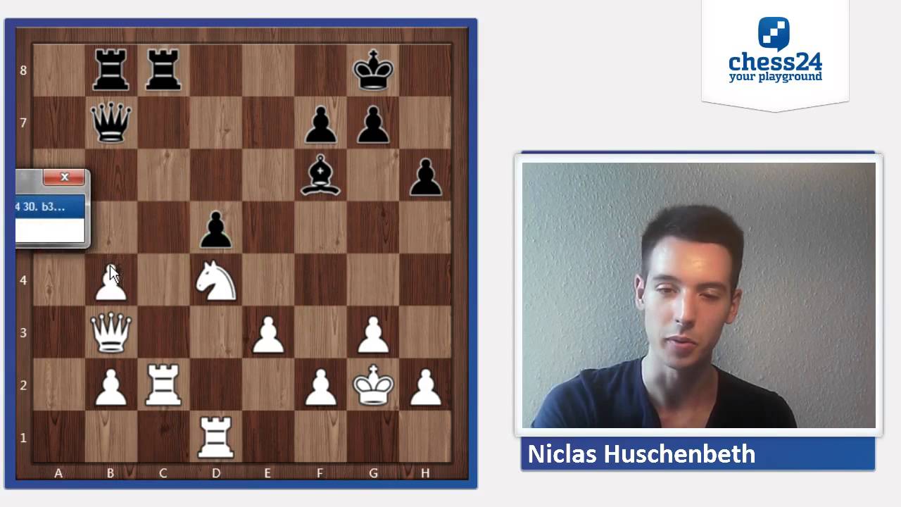 Carlstedt - Huschenbeth St. Pauli-Turnier 2014 Partieanalyse