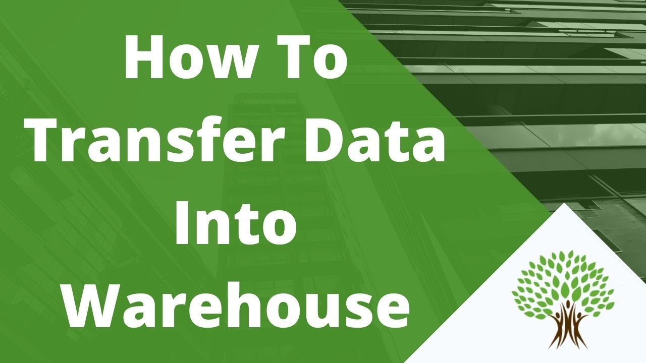 Transfer Data Into Target Data Warehouse