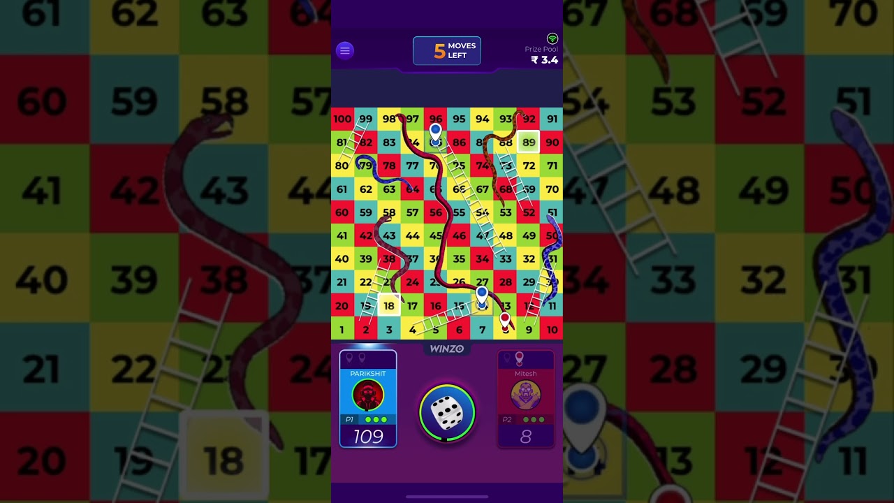 Snake ladder real cash game || 
