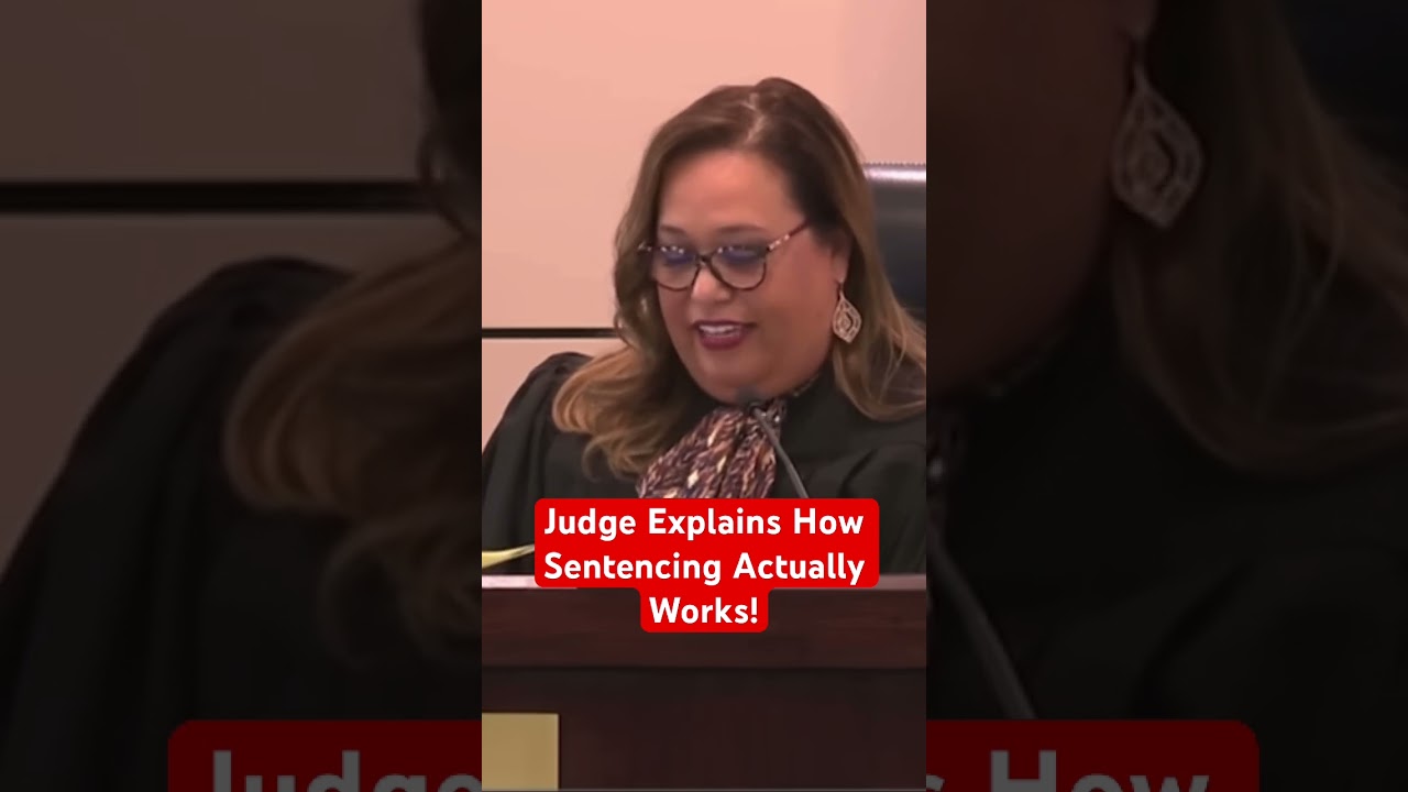 Judge Explains How Sentencing &ldquo;Actually&rdquo; works!!! #justice #crime #trials