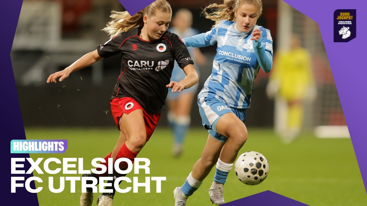 SPEKTAKEL in Kralingen! Utrecht pakt winst in DOELPUNTRIJK duel⚽ | Highlights Excelsior - FC Utrecht