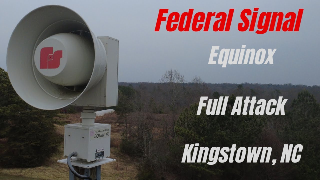 Federal Signal | Equinox | Full Attack Signal | Kingstown, NC