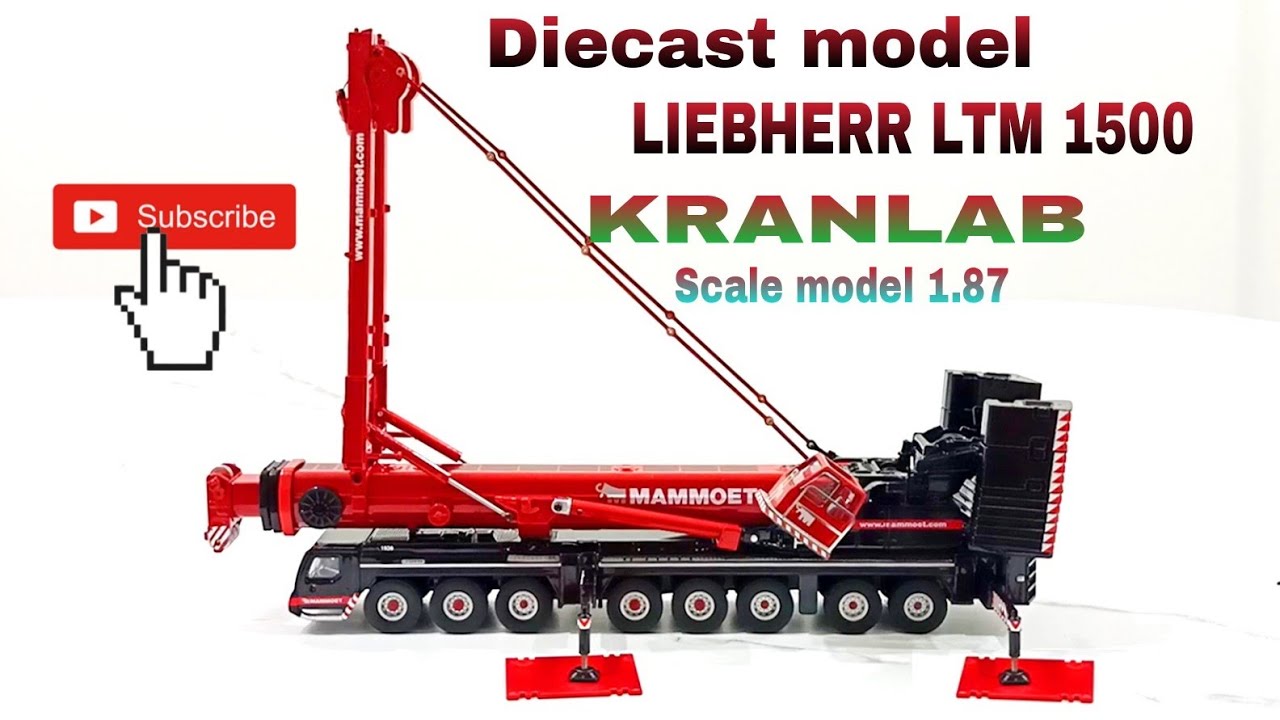 KRANLAB Diecast model LTM1500