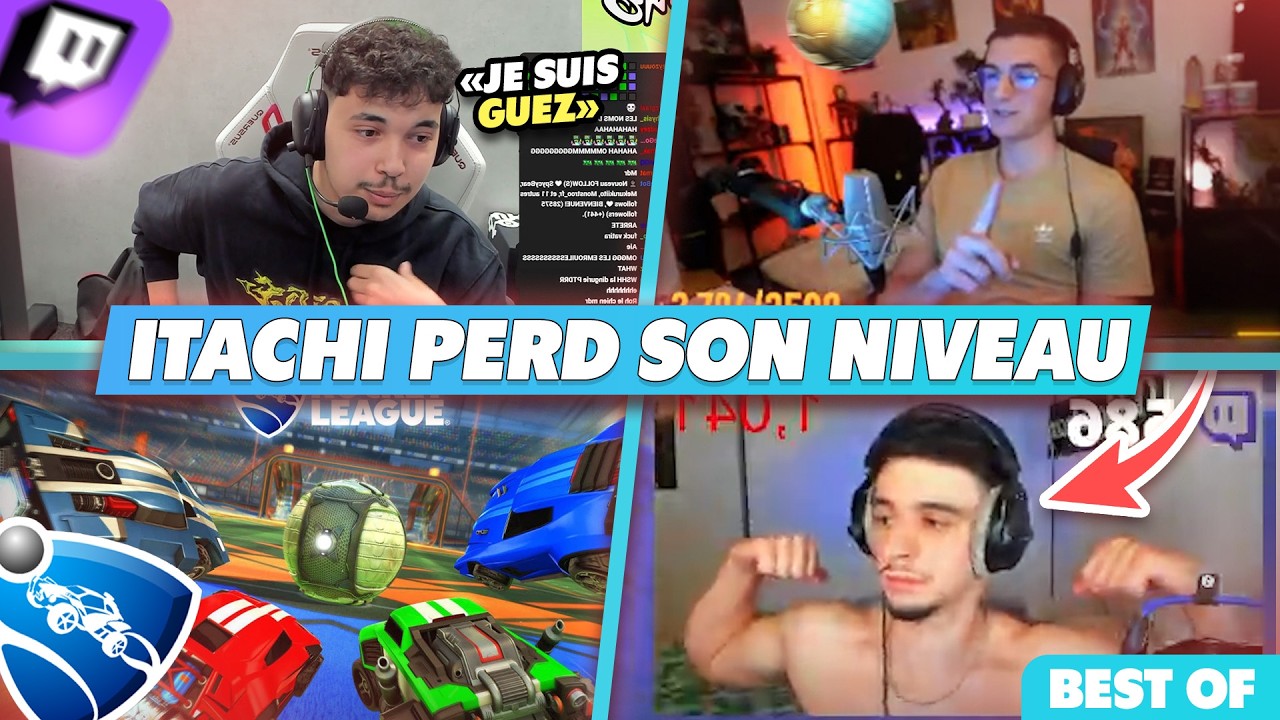 ITACHI R&Eacute;ALISTE SUR SON NIVEAU (il est devenue guez) - Best of RL FR #604 R&eacute;actions