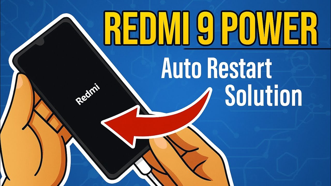 🔧 Redmi 9 Power Auto Restart Problem Fix | 100% Working Solution