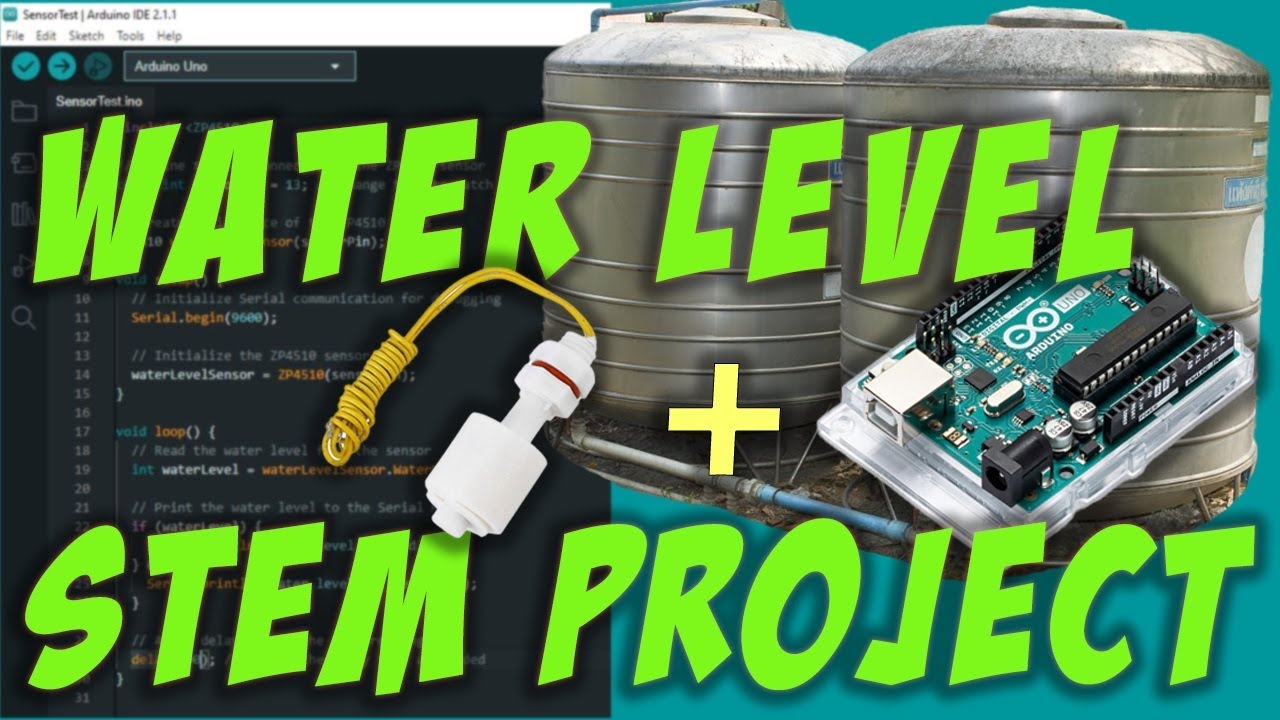 Arduino Water Level Sensor Tutorial | ZP4510 Water Level Detection for Beginners