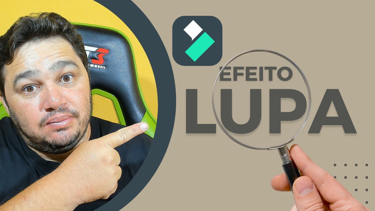 Efeito LUPA/ZOOM no Vídeo com Filmora - Edição de vídeo