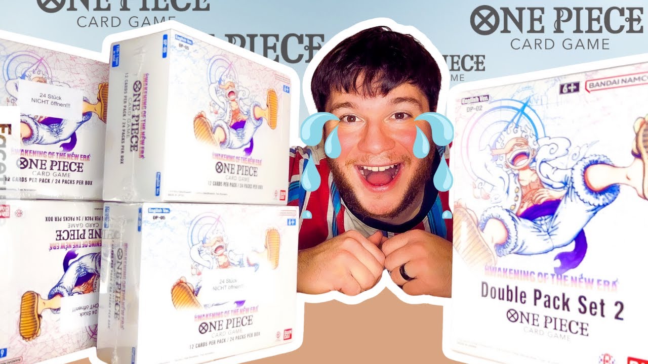 WAS EIN FAIL...! OP-05 Karte ZERSCHNITTEN!!! One Piece Card Game Awakening of the new Era Opening