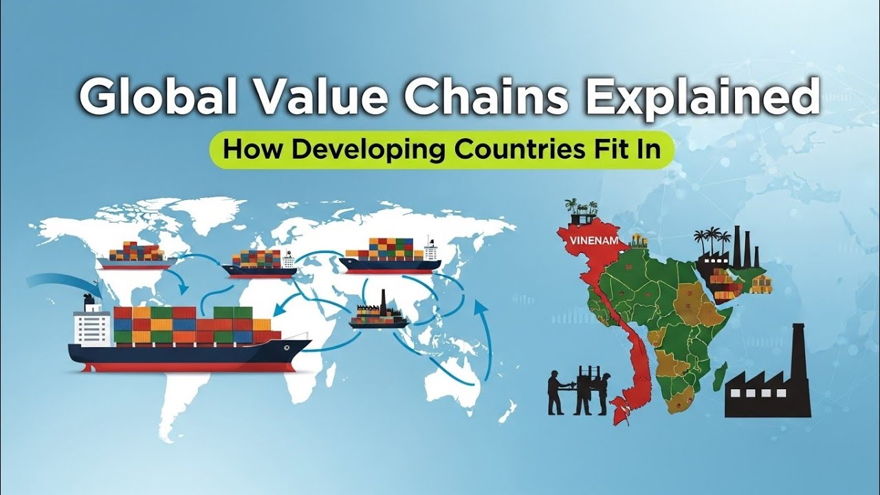 Global Value Chains (GVCs) &mdash; How Developing Countries Fit In | International Trade Explained