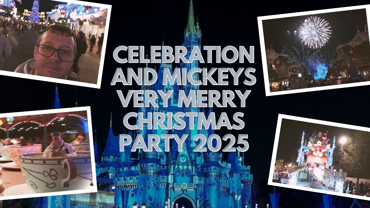 Disney World Christmas Family Vlog 🎄 | Celebration Florida & Mickey’s Very Merry Christmas Party