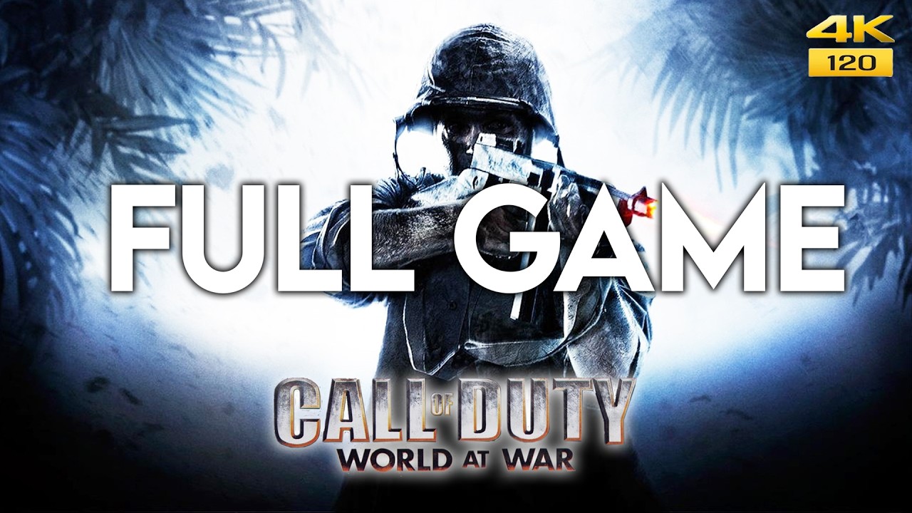 This is Call of Duty: World at War in 2026... (Full Game Walkthrough No Commentary)